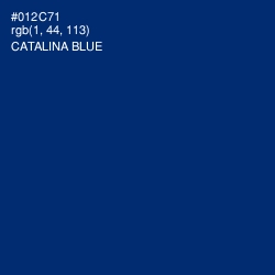 #012C71 - Catalina Blue Color Image